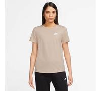 NIKE Damen Shirt W NSW TEE CLUB SANDDRIFT/WHITE L (0196608537700)