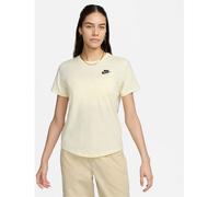 NIKE Damen Shirt W NSW CLUB SS TEE (DX7902) S COCONUT MILK/BLACK
