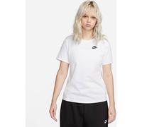 Nike Sportswear Club Essentials T-Shirt Baumwolle Damen - weiß - Größe XL Größe:XL