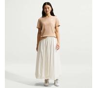 NIKE Damen Shirt W NSW CLUB SS TEE (DX7902) XS LINEN/WHITE