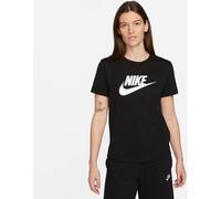 NIKE Damen Shirt W NSW CLUB SS TEE ICN FTRA (DX7906) S BLACK/WHITE