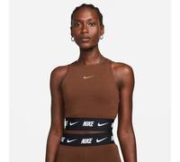 NIKE Damen Shirt W NSW CROP TAPE TOP (DQ9315) L CACAO WOW