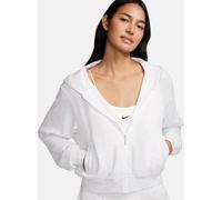 NIKE Damen Shirt W NSW NK CHLL FT FZ HDY (FN2415) L Weiß