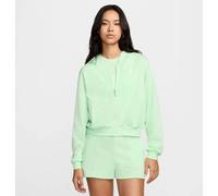 NIKE Damen Shirt Sportswear Chill Terry Loose Full-Zip French Terry VAPOR GREEN/SAIL XL (0197593341341)