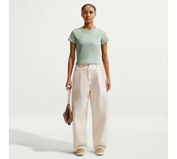 NIKE Damen Shirt W NSW RIB TGHT SS TEE (HV4994) M STEAM