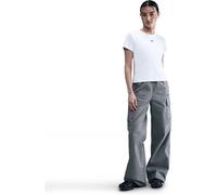 Nike T-Shirt Sportswear – gerippt, enge Passform, Kurzarm – Damen Weiß S (EU 36–38) HV4994-100