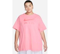 NIKE Damen Shirt W NSW TEE AIR BF PLUS 2X CORAL CHALK