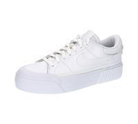 NIKE Damen WMNS Court Legacy Lift Sneaker, Weiß/Weiß-Weiß, Größe 41 EU