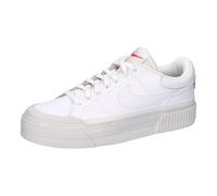 Nike Damen Sneaker Court Legacy Lift DM7590-108 40.5 White/Photon Dust-Picante Red