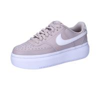 Nike Damen Sneaker Court Vision Alta Leather DM0113-005 40.5 Platinum Violet/White