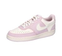 Sneaker NIKE SPORTSWEAR "W COURT VISION LOW P NBK", Damen, Gr. 40,5, rosa (bleached lila, sail), Synthetik, Schuhe Sneaker, inspiriert vom Design des Nike Air Force (78331000-40,5) bleached lila, sail