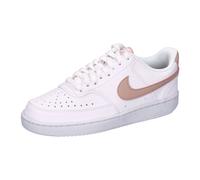 Nike Damen Sneaker Court Vision Low Next Nature DH3158-102 36.5 White/Pink Oxford