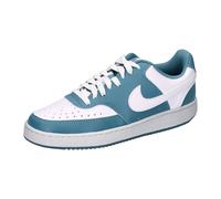 Nike Damen Sneaker Court Vision Low Next Nature DH3158-112 40 White/Smokey Blue