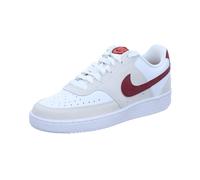 NIKE Court Vision Low Sneaker Damen 100 - white/team red/adobe/dragon red 42