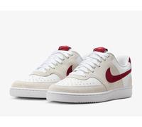 Nike - Damen Sneaker Court Vision Low white WHITE/TEAM RED-ADOBE-DRAGON RE - Gr. - UK 4½