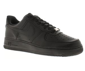 Nike Damen Sneakers Air Force 1 07 Schnürschuh schwarz EU 36,5 / UK 3,5