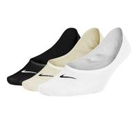 Nike Damen Socken 3PPK Lightweight Footi SX4863-900 34-38 Black/(White)/Net/(Black)/White/(Black)