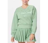 Nike Court Relaxed Fit Fleece Crew M Grün