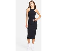 NIKE Damen Sportanzug Sportswear Chill Knit Ribbed Midi (FN3679) S Schwarz