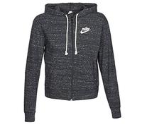 Nike Damen sportstøj fitness vintage Hoodie Mit Durchgehendem Rei verschluss, Black/Sail, M EU