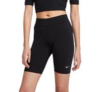 Nike Damen Sportswear Essential Bike Shorts, Schwarz-Weiss, S EU
