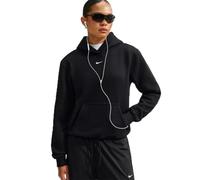 NIKE Studio Fleece Hoodie Damen 001 - total black/sail M