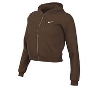 Nike Damen Sweatjacke Studio Fleece Oversized Cropped IM8499-259 XS Cacao Wow/Sail
