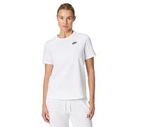 Nike Sportswear Club Essentials T-Shirt Baumwolle Damen - weiß - Größe XL Größe:XL