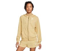 Nike Damen Sweatjacke Gym Vintage Zip Hoodie DM6386-252 S Sesame/White