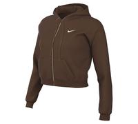 Nike Damen Sweatjacke Studio Fleece Oversized Cropped IM8499-259 XS Cacao Wow/Sail