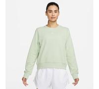 NIKE Damen Sweatshirt W NK ONE DF CREW LBR (FB5125) XL HONEYDEW/WHITE
