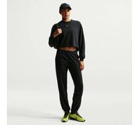 NIKE Damen Sweatshirt W NSW NK CHILL FT CREW (IF0228) S BLACK/SAIL