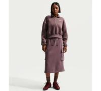 NIKE Damen Sweatshirt W NSW PHNX FLC QZ CROP (DQ5767) L TATTOO/SAIL