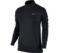 NIKE Damen Sweatshirts lg.Arm Da W NK DRY ELMNT TOP HZ (855517) S Schwarz