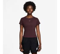Nike Damen T-Shirt NSW Women´s Tight Tee HV4994-652 M Burgundy Crush/Sail