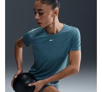 Nike Damen T-Shirt One Classic Dri-FIT SS Top WT IB9408-006 L Smokey Blue/White