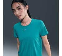 Nike Damen T-Shirt One Classic Dri-FIT SS Top WT IB9408-345 S Dusty Cactus/White