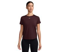 Nike Damen T-Shirt One Classic Dri-FIT SS Top WT IB9408-652 S Burgundy Crush/White
