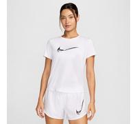 Nike Damen T-Shirt One Swoosh Women s Dri-FIT FV6373-100 XL White/Black
