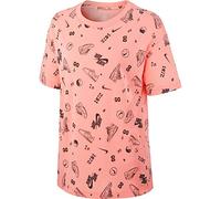 Nike Damen T-Shirt Painterly, Bleached Coral, S, BQ3690
