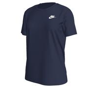 Nike Damen T-Shirt Sportswear Club Essentials DX7902-410 M Midnight Navy