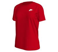 Nike Damen T-Shirt Sportswear Club Essentials DX7902-657 M University Red