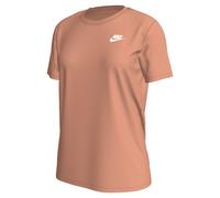 Nike Damen T-Shirt Sportswear Club Essentials DX7902-844 S Apricot Agate