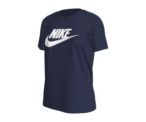 Nike Damen T-Shirt Sportswear Club Essentials DX7906-410 M Midnight Navy