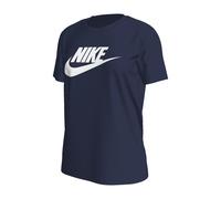 Nike Damen T-Shirt Sportswear Club Essentials DX7906-410 S Midnight Navy