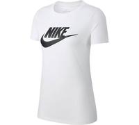 Nike Damen W NSW TEE ESSNTL ICON FUTUR T-shirt, White/Black, S