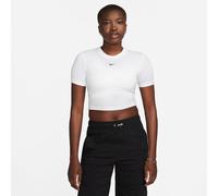 Nike Damen T-Shirt Sportswear Essential FB2873-100 S White/Black