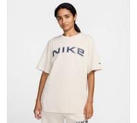 Nike Damen T-Shirt W NSW PHOENIX SS TEE HQ1679-104 S Lt Orewood Brn