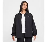 NIKE Damen Unterjacke Sportswear Essential Oversized UV (FV7560) S BLACK/WHITE