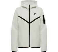 NIKE Damen Unterjacke Sportswear Tech Fleece Windrunner Full-Zip (HV6747) M PALE IVORY/BLACK